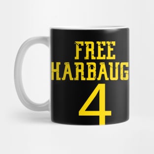 Free Harbaugh Michigan Mug